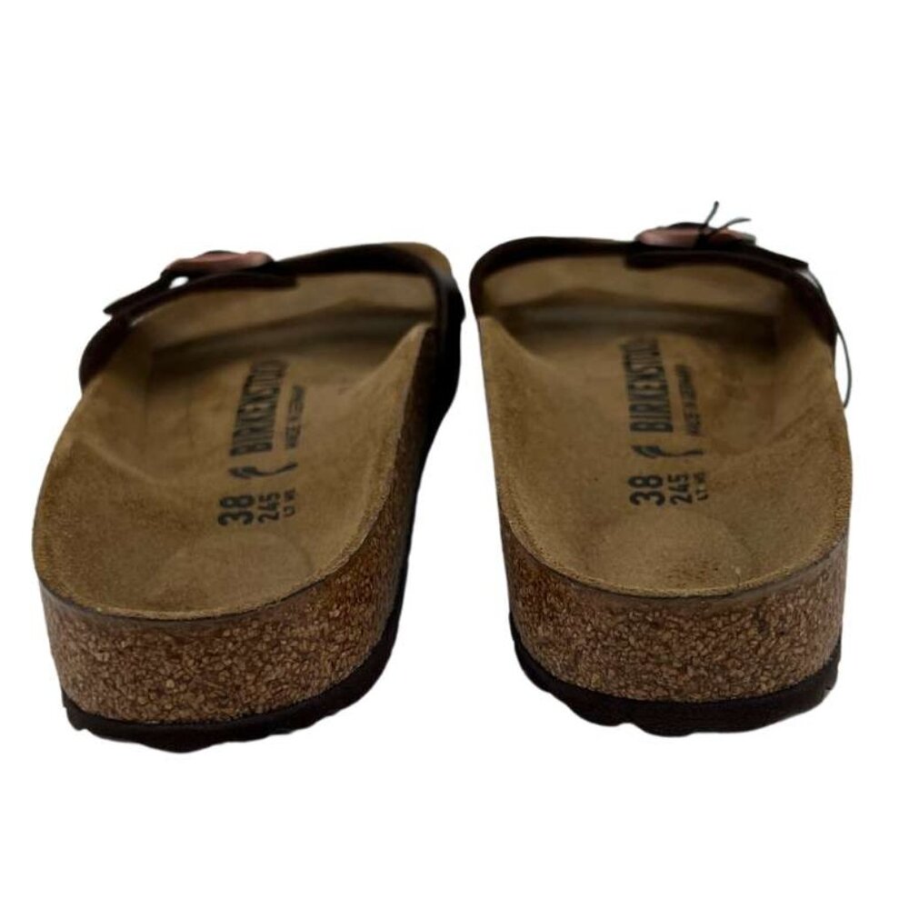 Birkenstock | Women's Madrid Sandals | Dark Brown | Narrow Fit | Size 7 - Picture 5 of 7